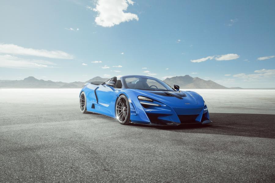  McLaren 720S Spider Spectacular N-Largo by Novitec Rosso on Vossen Wheels (MC2) 2020 года  (фото 8 из 15)